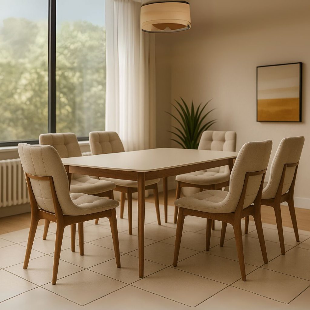 Трпезариска маса Венера + стол Венера